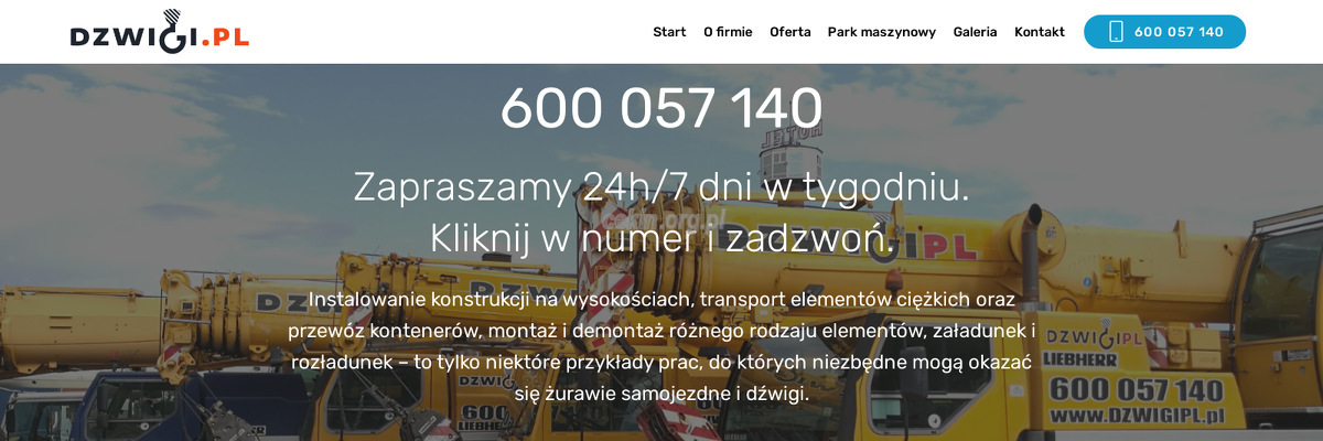 dzwigi-pl-sp-z-o-o strona www