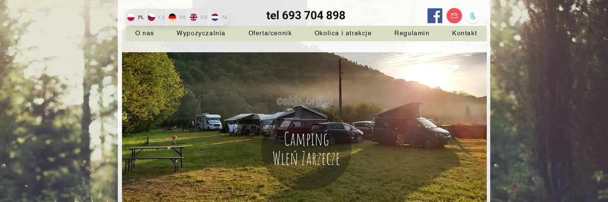 camping-wlen-zarzecze strona www