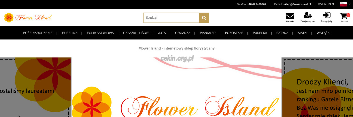 flower-island-sp-z-o-o - zrzut strony internetowej