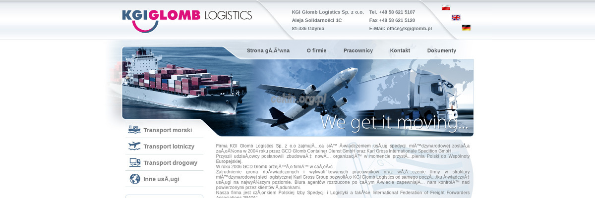 kgi-glomb-logistics-sp-z-o-o strona www