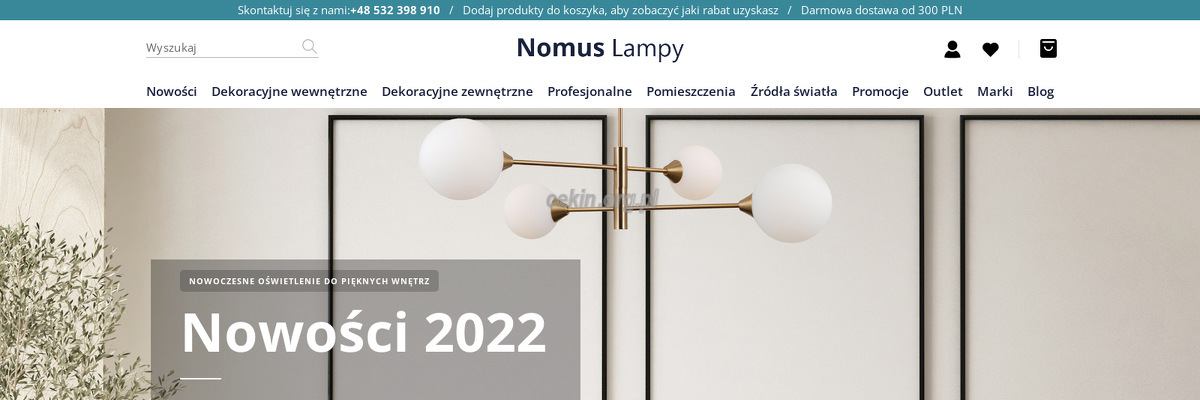nomus-lampy strona www