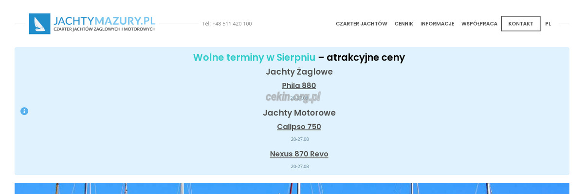 jachty-mazury strona www