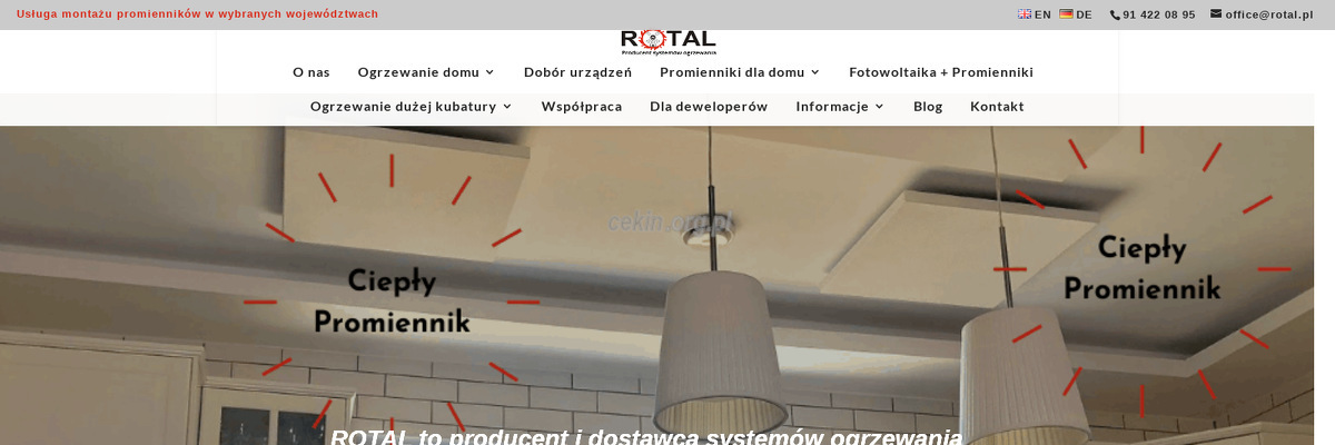 rotal - zrzut strony internetowej