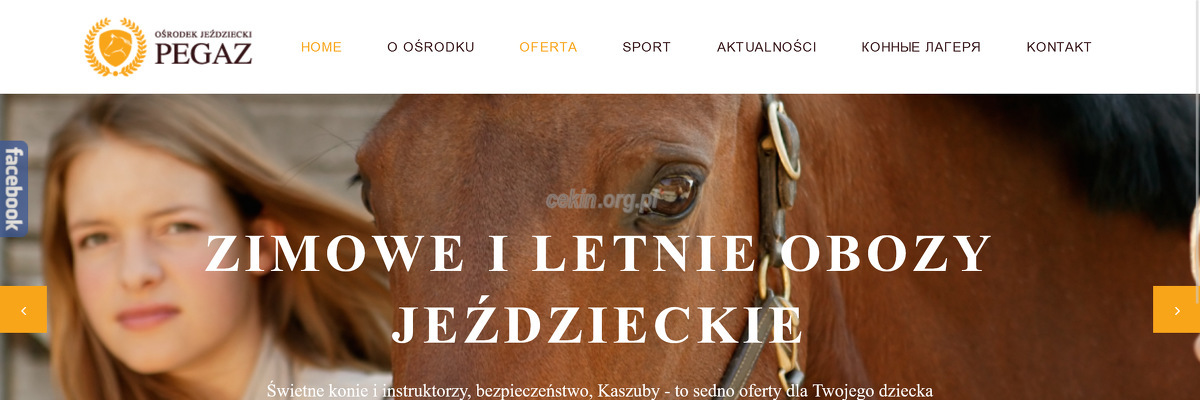 osrodek-jezdziecki-pegaz strona www