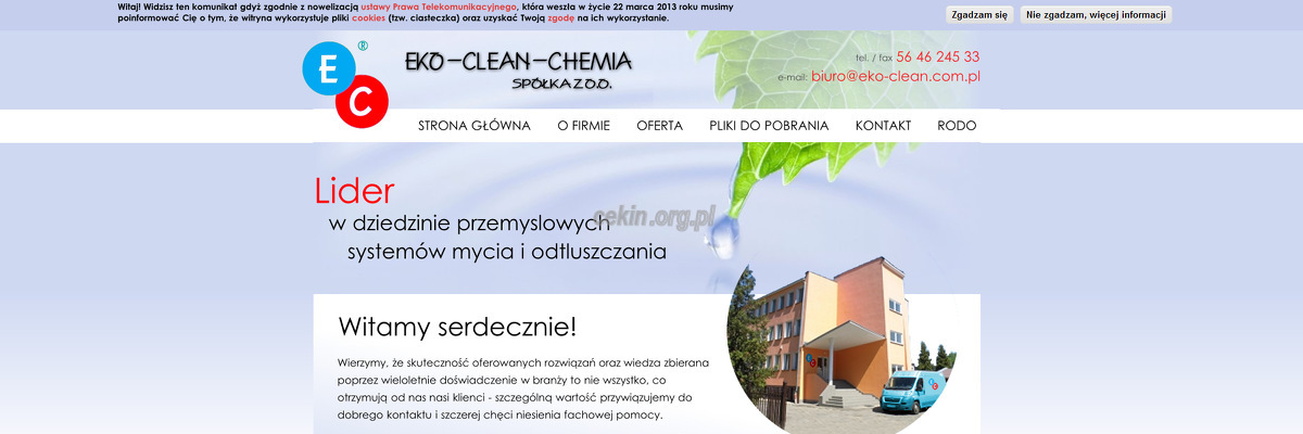eko-clean-chemia-sp-z-o-o strona www