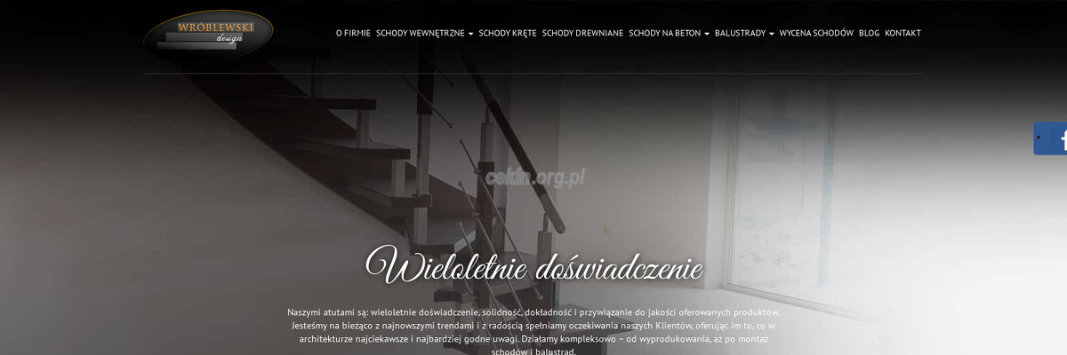 wroblewski-design - zrzut strony internetowej
