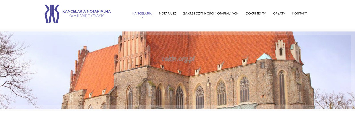 kancelaria-notarialna-kamil-wieckowski - zrzut strony internetowej
