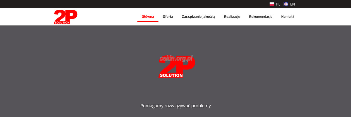 2p-solution-sp-z-o-o strona www