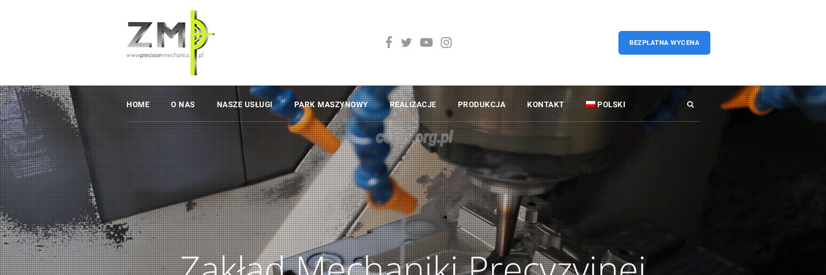 zaklad-mechaniki-precyzyjnej-tomasz-klimaszewski - zrzut strony internetowej