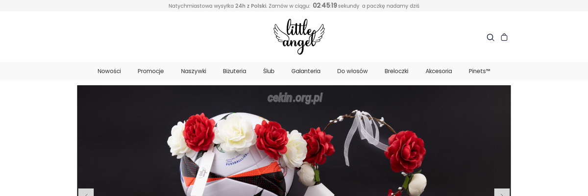 little-angel - zrzut strony internetowej