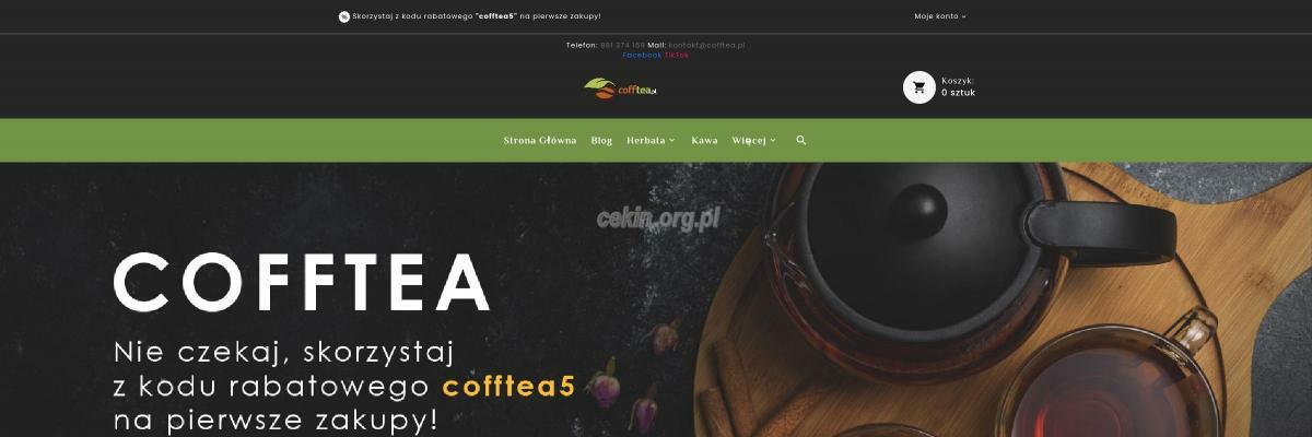 cofftea-pl - zrzut strony internetowej