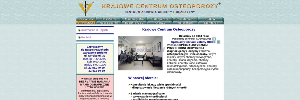 krajowe-centrum-osteoporozy-sp-z-o-o - zrzut strony internetowej