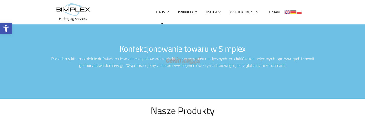 simplex-sp-z-o-o - zrzut strony internetowej