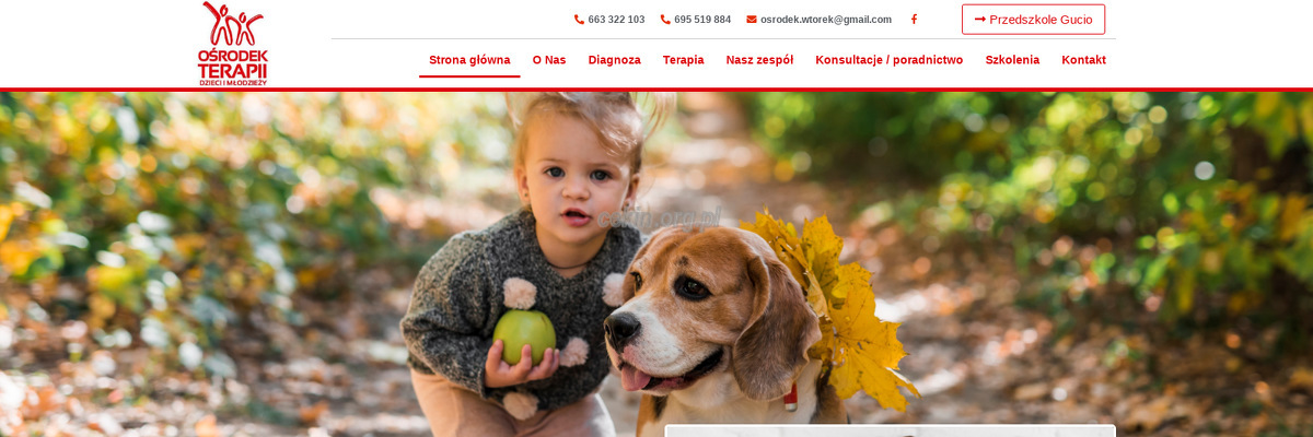 osrodek-terapii-dzieci-i-mlodziezy - zrzut strony internetowej