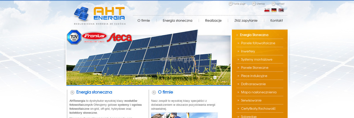 aht-energia-sp-z-o-o - zrzut strony internetowej