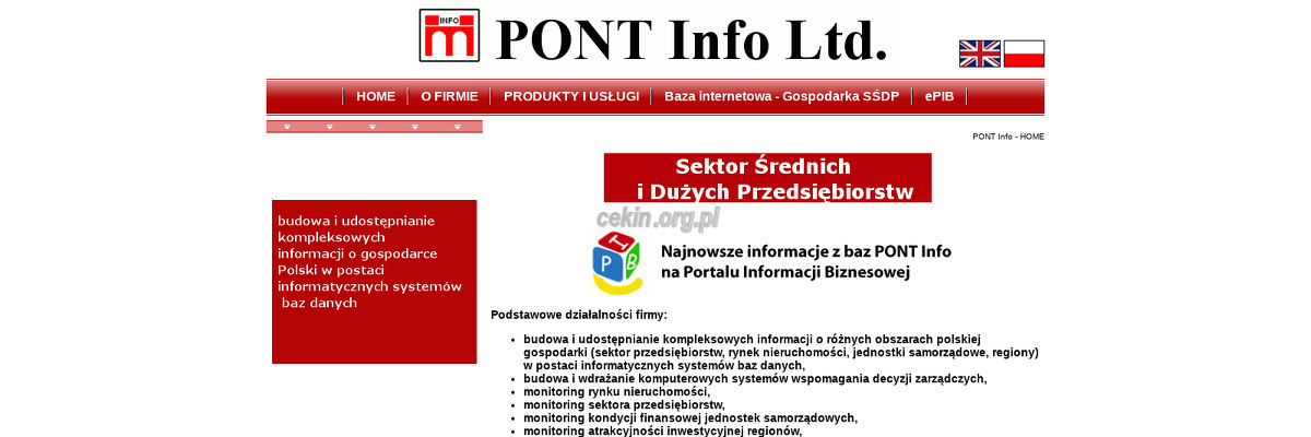 pont-info-sp-z-o-o - zrzut strony internetowej