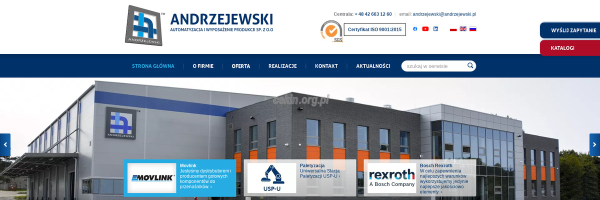 andrzejewski-automatyzacja-i-wyposazenie-produkcji-sp-z-o-o strona www