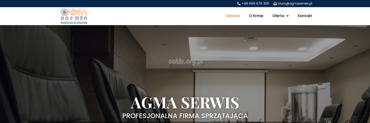 agma-serwis strona www