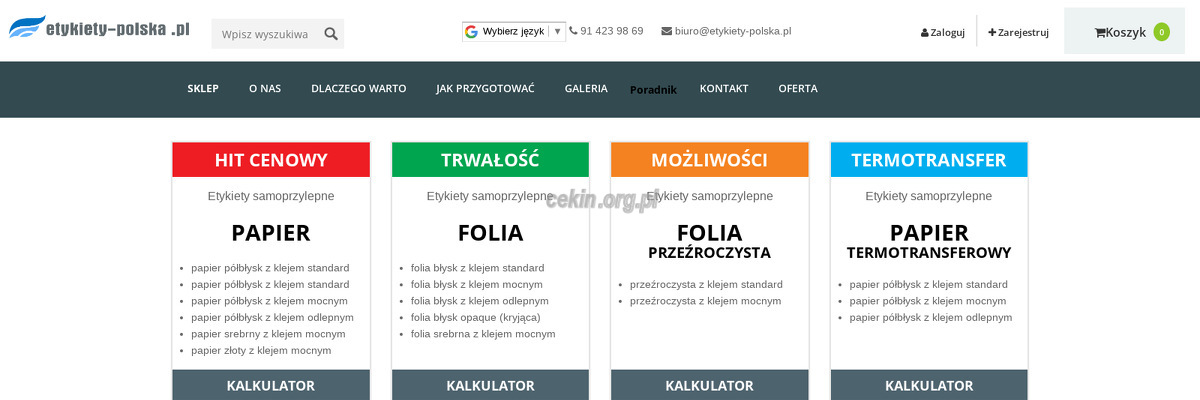 etykiety-polska-pl strona www