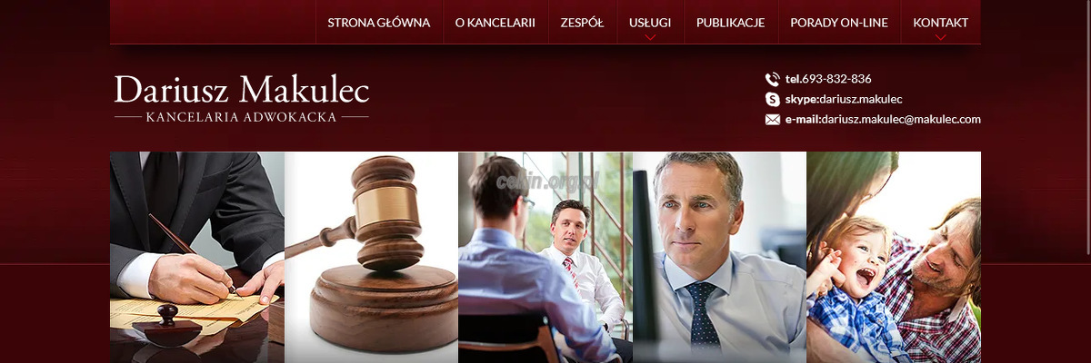 adwokat-dariusz-makulec strona www