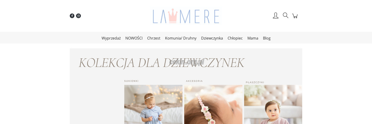 lamere - zrzut strony internetowej